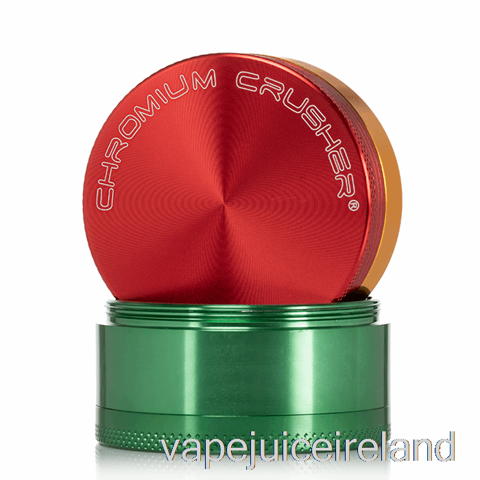 Vape Pod Kits Chromium Crusher 2.2inch 4-Piece Grinder Rasta